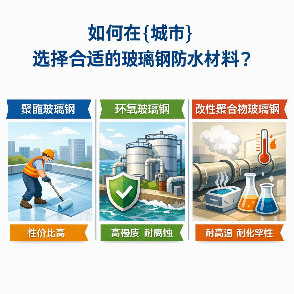 如何在晋中选择合适的玻璃钢防水材料？