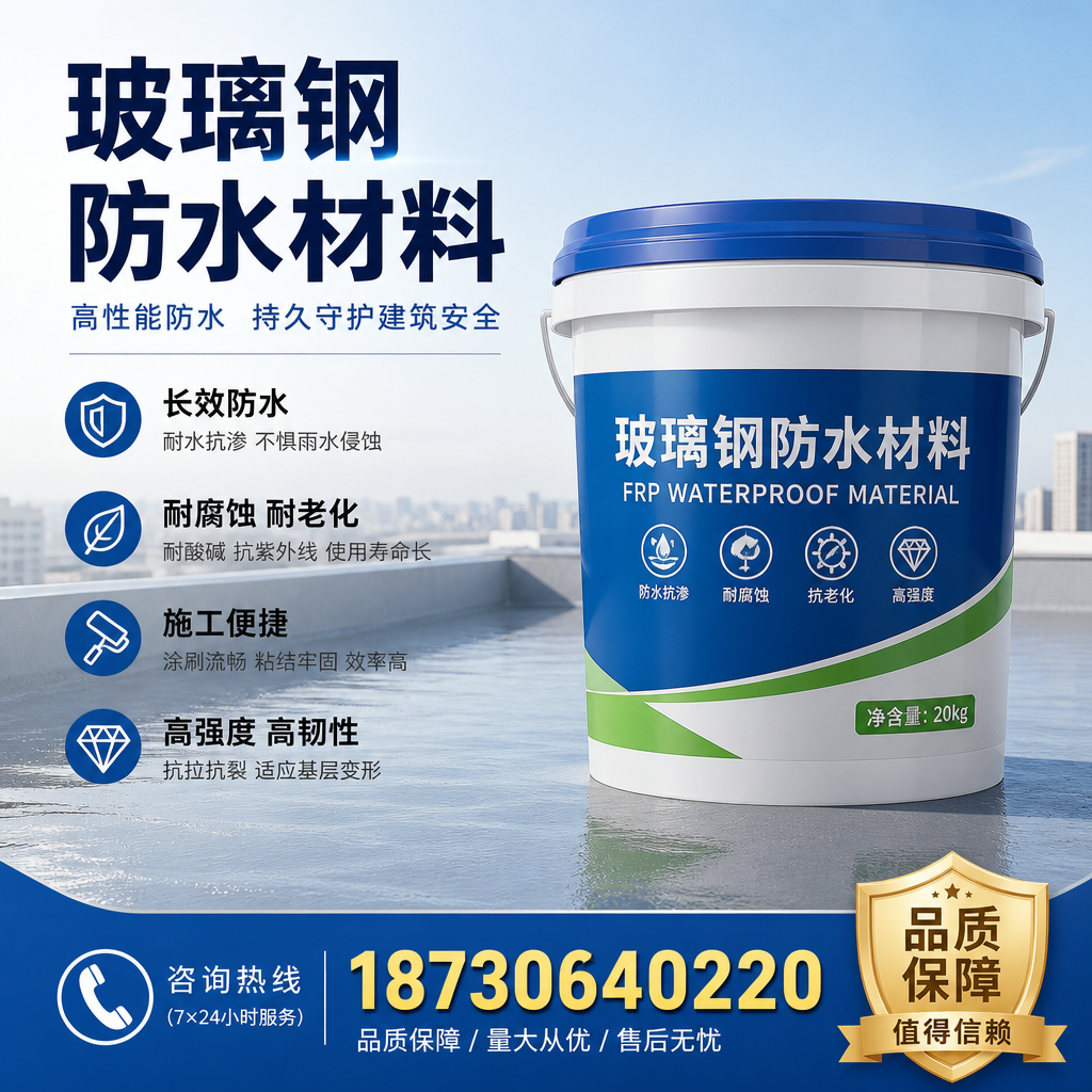 专家解析:玻璃钢防水材料的市场前景分析在 晋中