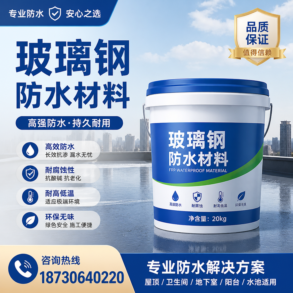 了解玻璃钢防水材料的市场趋势,晋中 企业不可不知